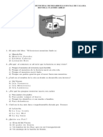 Prueba 3° El Horroroso Monstruo Lindo