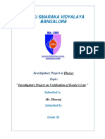 Physics Project Class 11 (Final)