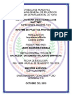 Informe de Practica Profesional Maria Dilma de Jessy Alejandra Murillo