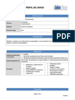 Perfil de Cargo Auxiliar de Inventarios - V1