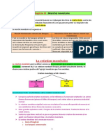 Economie Monétaire