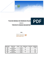 Plan de Manejo de Residuos Peligrosos PDF