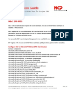 Juniper SRX IKEv2 EAP MD5 Config