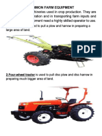 Common Farm Equipment