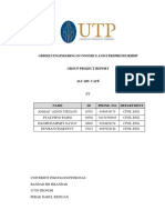 Engineering Economics and Entrepreneurship Group Project Report