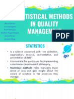 Statistical Methods in Quality Management