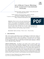 Assessment of Breast Cancer Histology Using Densely Connected Convolutional Networks