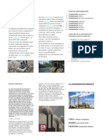 El Término Contaminación Se Refiere A La Introducción de Cualquier Agente