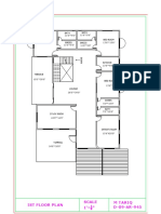 M Tariq D-09-AR-945 Scale 1' " Ist Floor Plan