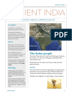 Ancient India: The Indus People