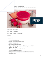 Panna Cotta