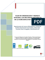 Plan de Ordenacion y Manejo Integral de Los Recursos Naturales de La Subcuenca Rio Del Hombre1