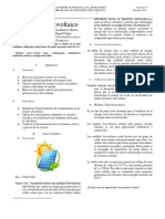 Informe Panel Solar Fotovoltaico