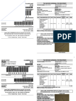 Tax Invoice (Original For Recipient) PL09: Packing Code