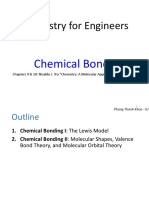 Chemistry For Engineers - Week 4 and 5 - Chemical Bond