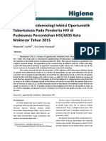 Gambaran Epidemiologi Infeksi Oportunistik Tuberkulosis Pada Penderita HIV Di Puskesmas Percontohan HIV/AIDS Kota Makassar Tahun 2015