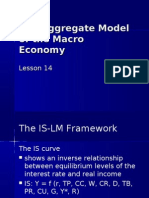 The Aggregate Model of The Macro Economy