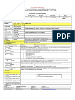 Detailed Lesson Plan (DLP) : Instructional Planning