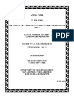 Introduction To The Compaction of Soils