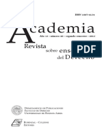 Academia, Revista Sobre La Enseñanza Del Derecho. Número 26, 2015