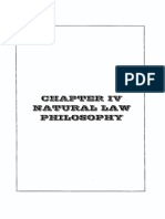 Natural Law Philosophy