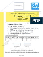 Primary Template CC117 Anglia