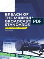 UGANDA UCC Broadcasting Investigation Report October 2019