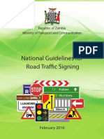 National Guidelines For Road Signing V3 22 03 16 PDF