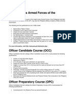 Cadet Info File Summary