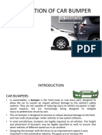 Optimization of Car Bumper