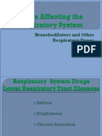 Bronchodilators and Other Respiratory Drugs