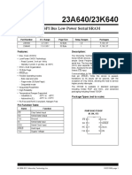 64K SPI Bus Low-Power Serial SRAM: Device Selection Table