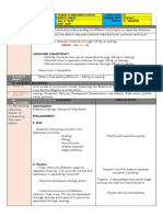 Sample Detailed Lesson Plan in Science VI