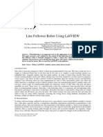 Line Follower Robot Using LabVIEW