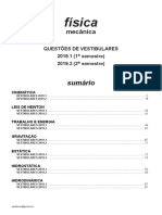 Física - Mecânica - Vestibulares 2019