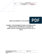 Directiva Modelo - para Directivas