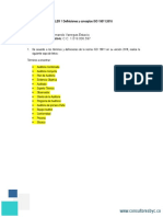 Taller 1 Modulo 3 - Definiciones y Conceptos ISO 19011