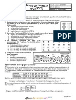 Devoir de Contrôle N°2 - SVT - Bac Sciences Exp (2015-2016) Mme Shili Ahlem PDF