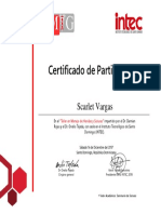 Certificado Scarlet