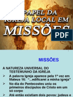 A Igreja Local e Missões