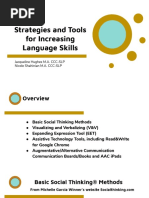 Strategies and Tools For Increasing Language Skills