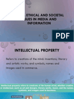 Legal Ethical and Societal Issues in Media and