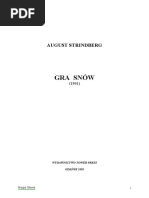 August Strindberg - Gra Snów PDF