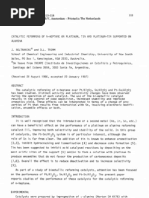 Applied Catalysis, 31 (1987) 113-118 Elsevier Science Publishers B.V., Amsterdam - Printed in The Netherlands 113