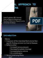 Clinical Approach To The Edema