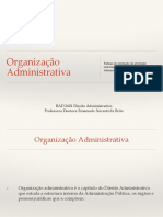 Organização Da Administração Pública