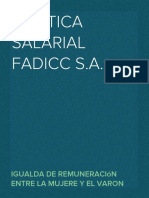 Política Salarial FADICC S.A