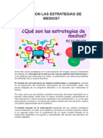 Qué Son Las Estrategias de Medios