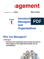 Management: Introduction To Management and Organizations