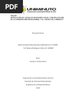 Actividad 3 Revisoría Fiscal